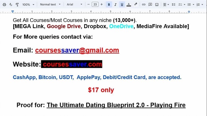 The Ultimate Dating Blueprint 2.0 - Playing Fire