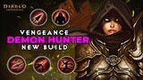 Diablo Immortal Demon Hunter New Multishot + Vengeance Build