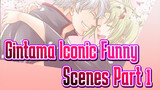 Gintama Iconic Funny Scenes (1) | Tsukuyo and Kyuubee Feeding Gintoki