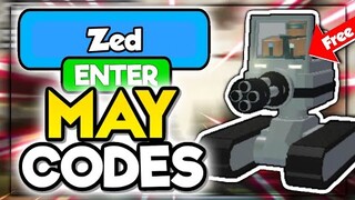 FREE (ZED) WORKING CODES 2022 in Roblox Tower Battles