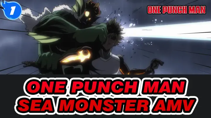 One Punch Man Gorgeous Battle Scene - Sea Monster Arc 1080p_1