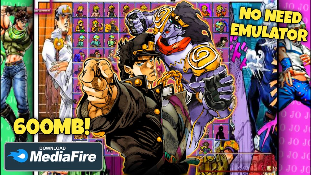 JOJO'S Bizarre Adventure Offline Apk Mugen Game Android