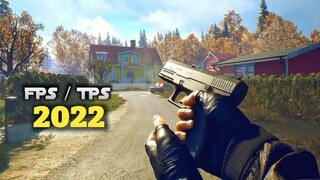 Top 16 Console Quality FPS / TPS Games For Android 2022 HD || Multiplayer & Single Players