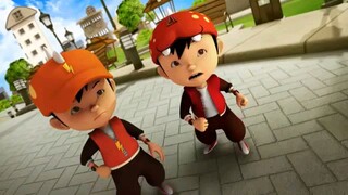 animasi boboiboy taufan vs boboiboy halilintar dub malay 🤣🤣