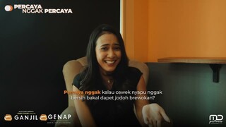 Ganjil Genap - Clara Bernadeth Percaya Nyapu Gak Bersih Jodohnya Brewokan?