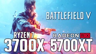 Battlefield V on Ryzen 7 3700x + RX 5700 XT 1080p, 1440p benchmarks!