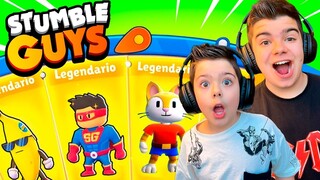 CONSIGO LAS NUEVAS SKINS DE STUMBLE GUYS!!!