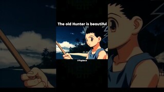 The Old Hunter is Beautiful #anime #hunterxhunter #aesthetic #nostalgia #shorts