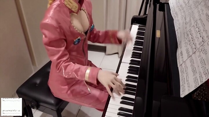 [Datang dan belajar piano dari adikku] BGM Eksekusi Angin Emas Petualangan Aneh Jojo