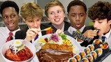 김밥천국을 먹어본 영국 고등학생들의 반응?!
