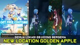 Semua Lokasi KEONG Bergema (Golden Apple) - Genshin Impact Indonesia