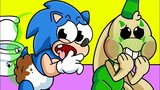 BABY SONIC DON'T EAT THAT! | CRAZY CHARACTERS