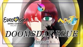 {WARNING: HORROR KRITA SPEEDPAINT} Doomsday Blue - Ireland ft Bambie Thug (Hetalia x Eurovision)