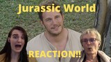 "Jurassic World" REACTION!! Raptors are good and Chris Pratt is an alpha? Ok...