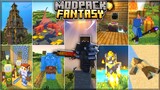 MODPACK SURVIVAL TERBAIK Di MCPE/MCBE TERBARU! (DLCRAFT ADDON PACK) - Mcpe 1.20+