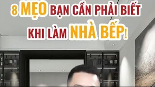 8 mẹo bạn cần biết khi làm nhà bếp!!!! #anhbiettuotdesign #thietkenoithatdep #th