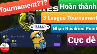 FIFA MOBILE 21| HƯỚNG DẪN ĐÁ "3 LEAGUE TOURNAMENT" ĐƠN GIẢN NHẤT | SỰ KIỆN RIVALRIES | GFFMB