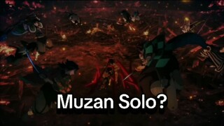 Muzan fights an army of demon hunters