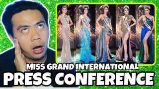 ATEBANG REACTION | MISS GRAND INTERNATIONAL 2021 PRESS CONFERENCE #mgi2021 #pressconference