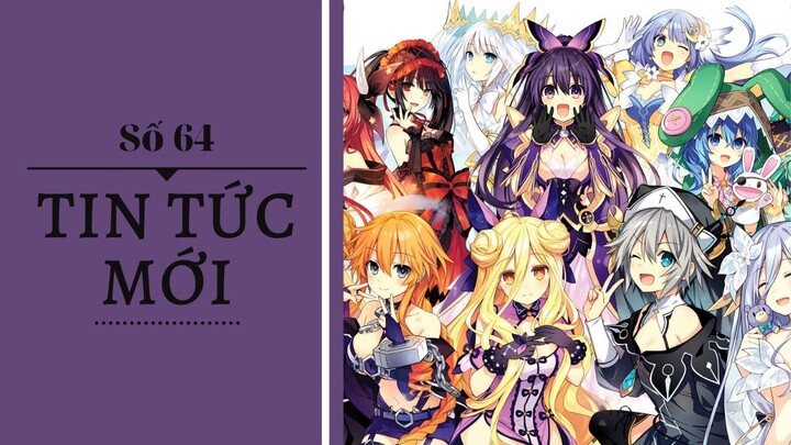 NEWS#64: Ấn Định Thời Điểm Ra Mắt Anime "Date A Live" Season 4!!!