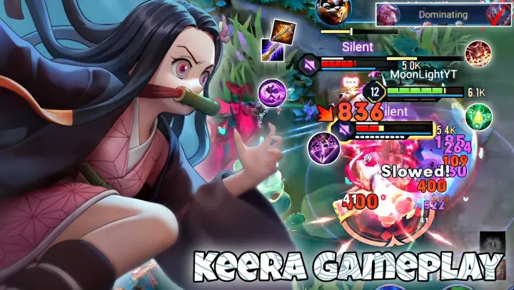 Keera / Nezuko Jungle Pro Gameplay | Long Match Hard Carry | Arena of Valor | Liên Quân mobile | CoT