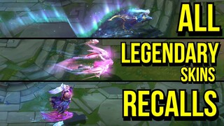 All Legendary Skins Homeguards Animations 2022 | League of Legends