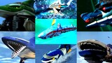 [เอ็กซ์จัง] ฉลามกัด! มาดูหุ่นยนต์ประเภทฉลามใน Super Sentai กัน!