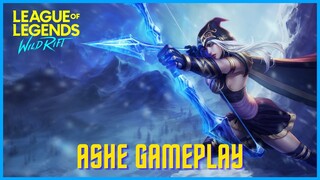 LEAGUE OF LEGENDS WILD RIFT ASHE GAMEPLAY