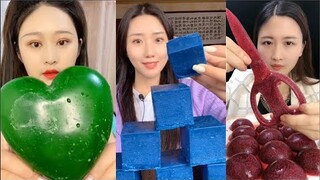 [ASMR] THÁNH ĂN ĐÁ| Ăn Đá lạnh, chocola đông lạnh đa màu sắc| Ice Eating MUKBANG SATİSFYİNG#299