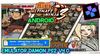 Game Naruto Ultimate Ninja 3 Di Android Damon PS2 Emulator Tembus 60FPS