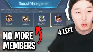 Bye Bye all Gosu members | Mobile Legends