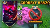 GOODBYE HANZO! YOU CANT BEAT THIS ONE BUILD FOR GROCK! TOP GLOBAL GROCK - MLBB