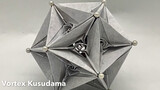 [Origami_Tutorial] How to make a Vortex flower ball full of geometric art