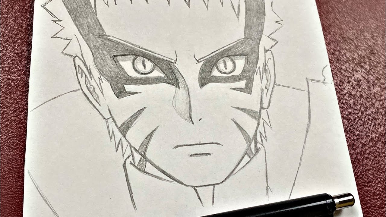Hãy cùng xem bức tranh này được vẽ với kỹ thuật vẽ anime rất chân thật của Naruto baryon mode, một trong những hình ảnh ấn tượng nhất của Naruto. Bạn sẽ bị cuốn hút bởi sự mạnh mẽ và tính cách đầy quyết tâm của nhân vật này.