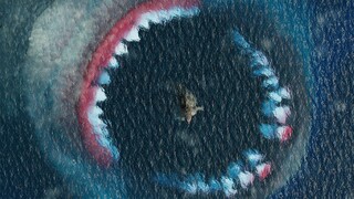 Massive Megalodon Eats Godzilla