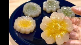 (EngSub) Bánh Dẻo Trung Thu Kim Cương, mềm dẻo ngon || Crystal Moon Cake