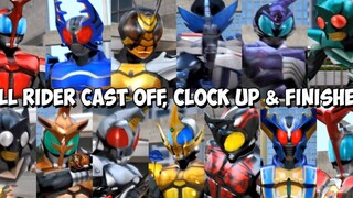 [เกม Kamen Rider KABUTO PS2] All Rider CAST OFF, CLOCK UP และคอลเลกชันการเคลื่อนไหวพิเศษ [1080p 60fp