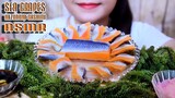 ASMR Kazunoko sashimi and sea grapes (popping crunchy EATING SOUNDS) No Talking | LINH-ASMR