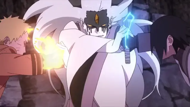 Naruto And Sasuke Vs Momoshiki Full Fight