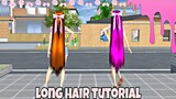 LONG HAIR TUTORIAL | Sakura School Simulator | Gweyc Gaming