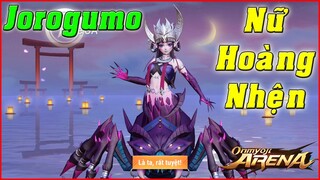 🌸Onmyoji Arena: Jorogumo - Nhện Đi TOP Hút Máu Trụ Đường Quá Tốt, Thức Thần Chả Ai Chơi