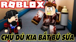 Roblox | VAMY HOẢNG SỢ KHI BỊ CHÚ DÚ KIA BẮT ĐÈ RA CHO BÚ SỮA BÌNH | Nanny