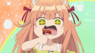 "Setelah tsundere foodie diserang, dia menjadi istri mungil dalam hitungan detik?!"