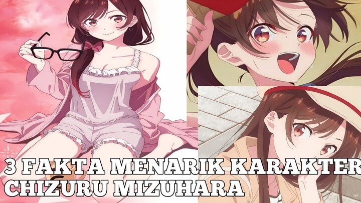 3 FAKTA KARAKTER CHIZURU MIZUHARA DI ANIME RENT A GIRLFRIEND!!