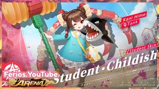 KANI HIME NEW  SKIN , Student Skin Series : Childish | Onmyoji Arena