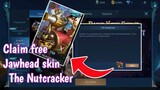 Get free Jawhead speacial skin The Nutcracker event in mobile legends