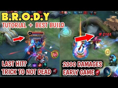 Brody Tutorial + Brody Best Build | How To Use Brody - Mobile Legends