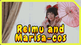 Reimu and Marisa-cos