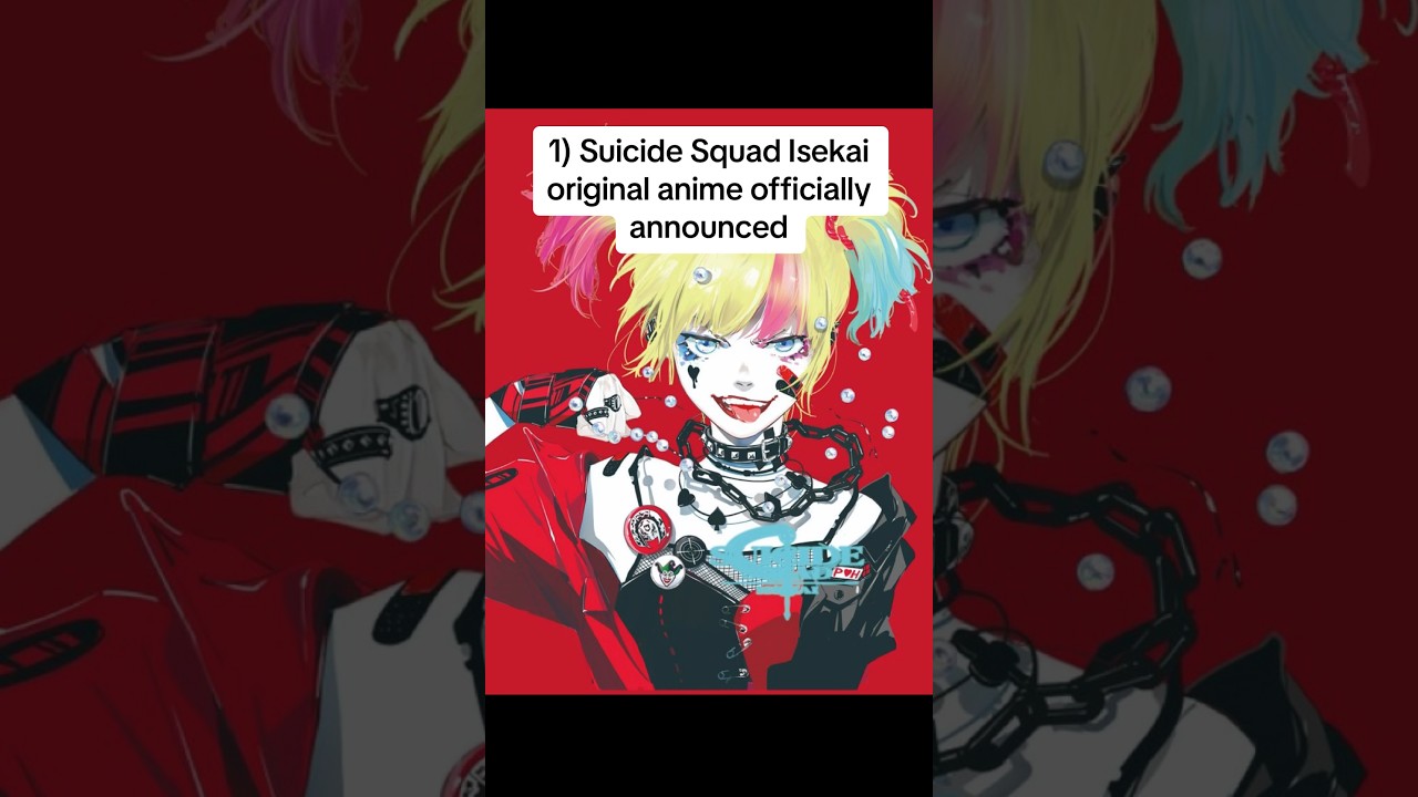 Groundbreaking Suicide Squad Isekai Anime Series Revealed by DC - Prepare  to be Blown Away!