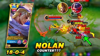 Double Hook at Anti Dash - Hindi Mapigilan si NOLAN - MLBB